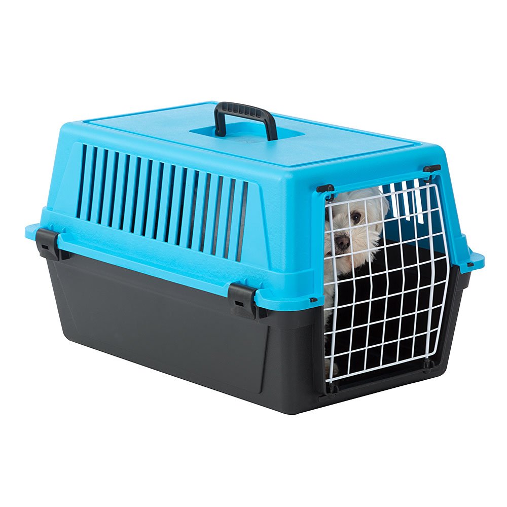 Ferplast Atlas 20 Cat and Dog Carrier, Blue - Image 3