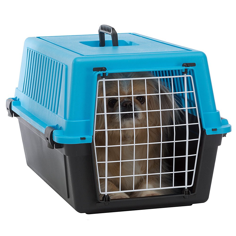 Ferplast Atlas 20 Cat and Dog Carrier, Blue - Image 4