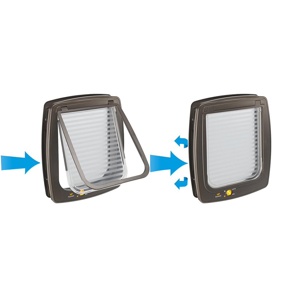 Ferplast Cat and Dog Flap Swing 11, Brown - Image 3