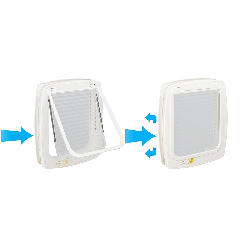 Ferplast Cat and Dog Flap Swing 5, White - Image 4