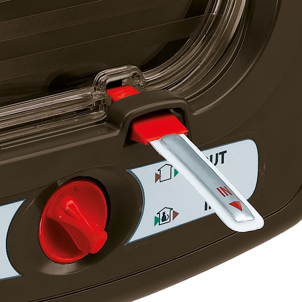 Ferplast Cat Door with Microchip Swing Microchip, One Size/8.86 x 6.38 x h 9.92", Brown - Image 7