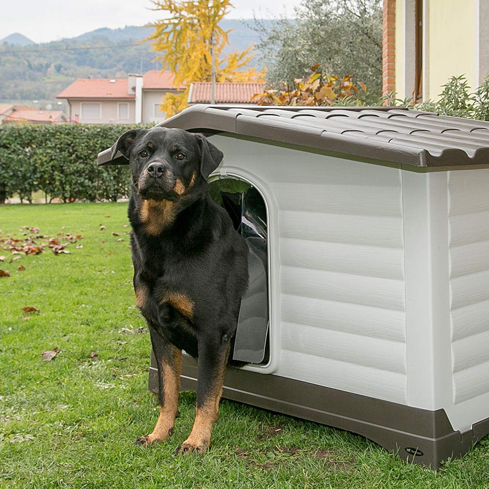 Ferplast Dog Kennel, Gray, 37.4 x 25.98 x 26.77", (87257099) - Image 9