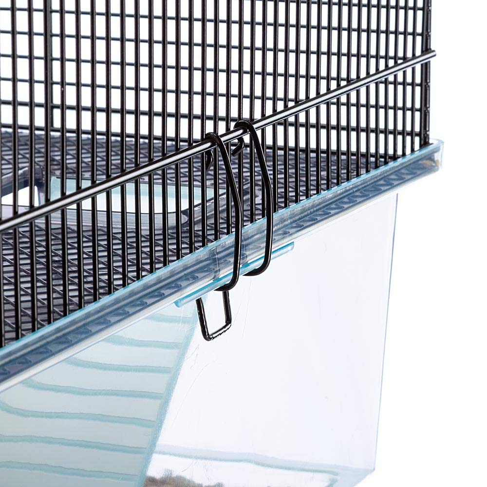 Ferplast Favola Hamster Cage Includes Free Water Bottle, Exercise Wheel, Food Dish & Hamster Hide-Out Large Hamster Cage Measures 23.6L x 14.4W x 11.8H-Inches - Image 10