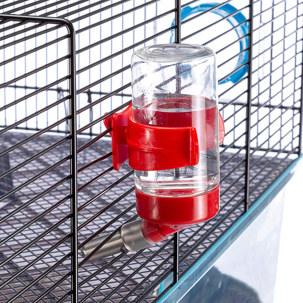 Ferplast Favola Hamster Cage Includes Free Water Bottle, Exercise Wheel, Food Dish & Hamster Hide-Out Large Hamster Cage Measures 23.6L x 14.4W x 11.8H-Inches - Image 12