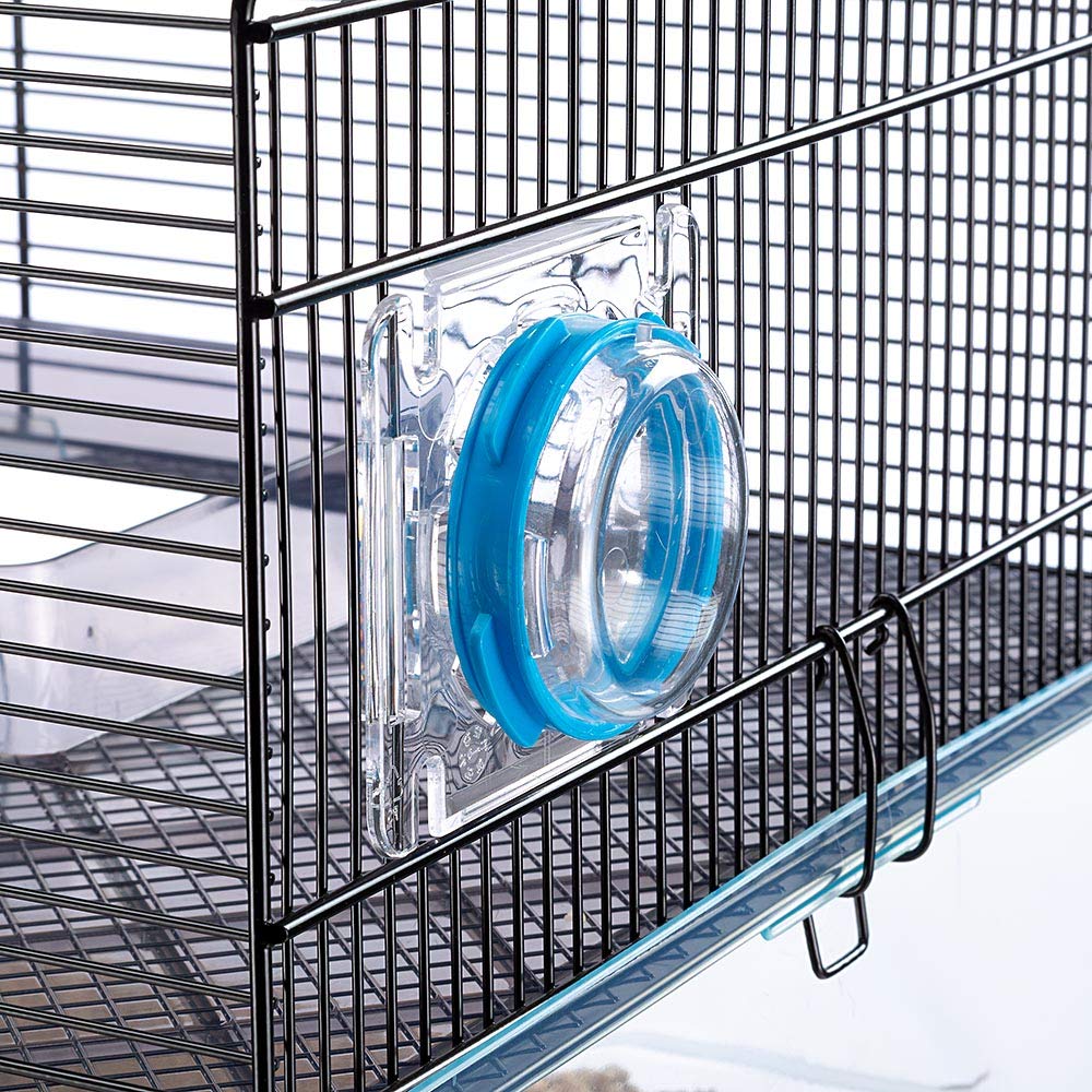 Ferplast Favola Hamster Cage Includes Free Water Bottle, Exercise Wheel, Food Dish & Hamster Hide-Out Large Hamster Cage Measures 23.6L x 14.4W x 11.8H-Inches - Image 14