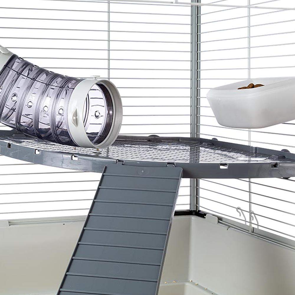 Ferplast Ferret Tower Two-Story Ferret Cage | XXL| Ferret Cage Measures 29.5L x 31.5W x 63.4H - Inches - Image 10