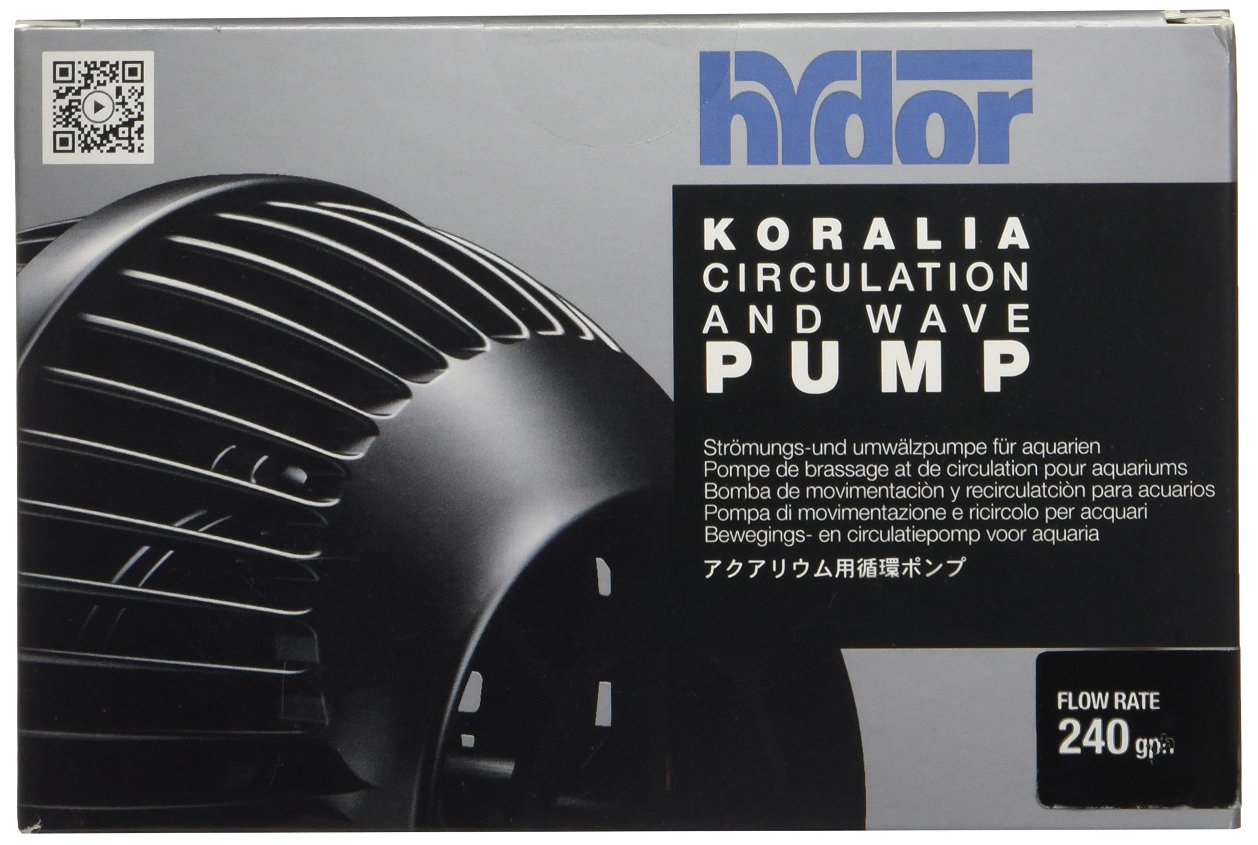Hydor Koralia Nano Aquarium Circulation Pump, Includes Built-In Cable Protector, 240 GPH, Measures 2.4-Inches & is Ideal for Fresh or Salt Water Use - Image 4